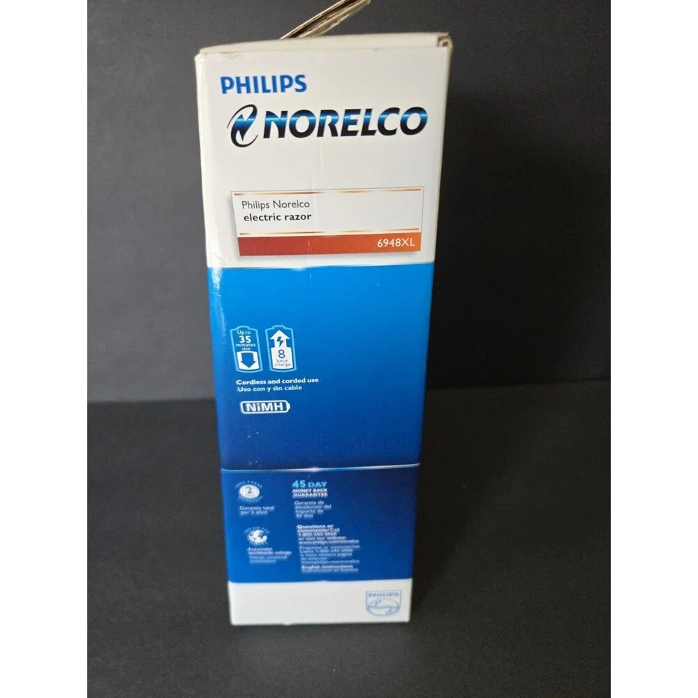 Philips Norelco Close Cut Rechargeable Electric Shaver 2100 6948XL New Worn Box